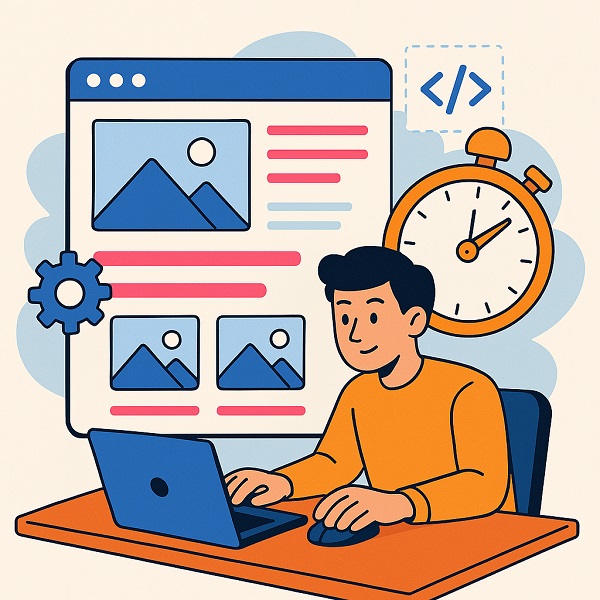 طراحی سایت فوری یک روزه در ۲۴ ساعت