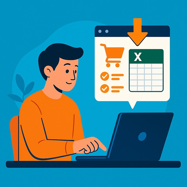 چگونه از سفارشات سایت خروجی بگیریم؟